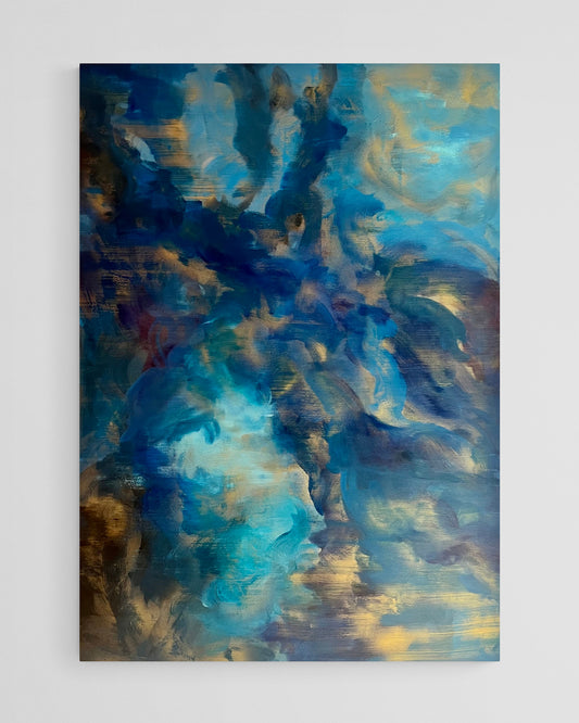 "Heavenly Mad" - 100x70cm - Framed