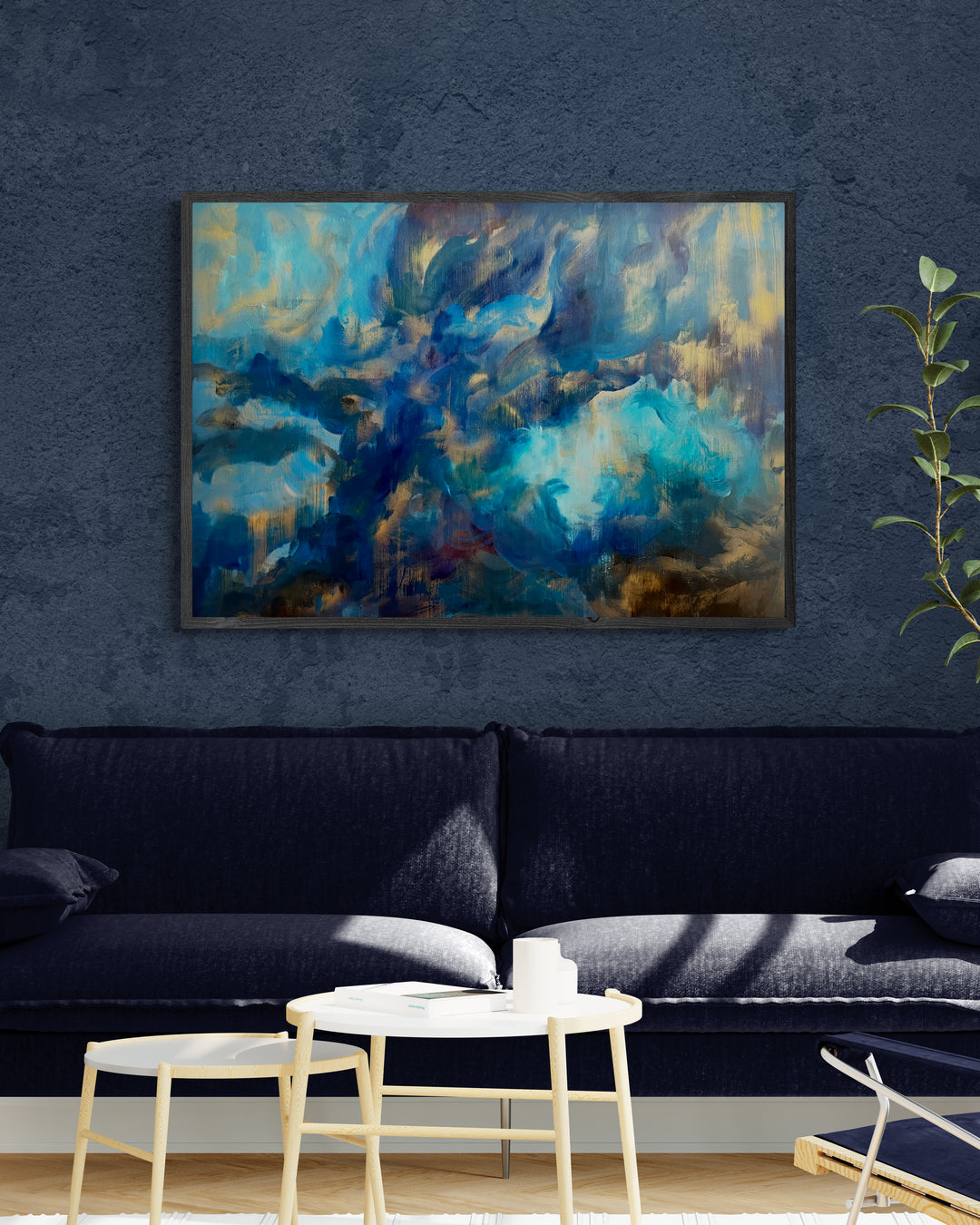 "Heavenly Mad" - 100x70cm - Framed